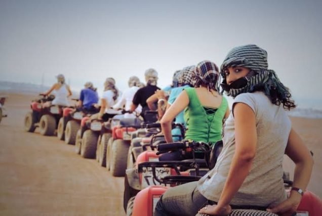 Quad biking safari in Sharm
